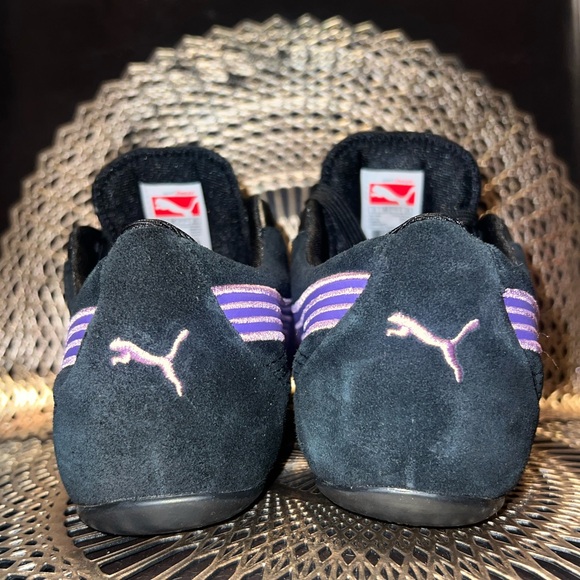 Puma Women's Etoile Black Suede with Lavender Highlights NWOT’s - Picture 7 of 12